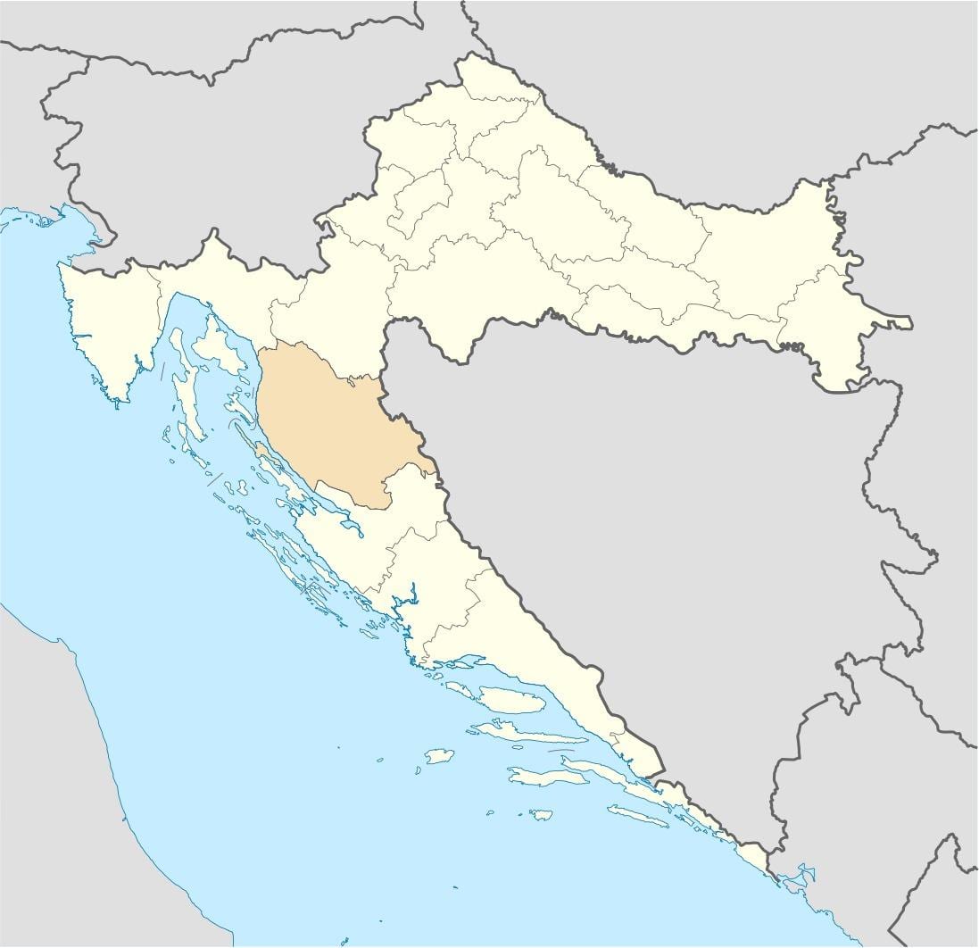 senj croacia mapa