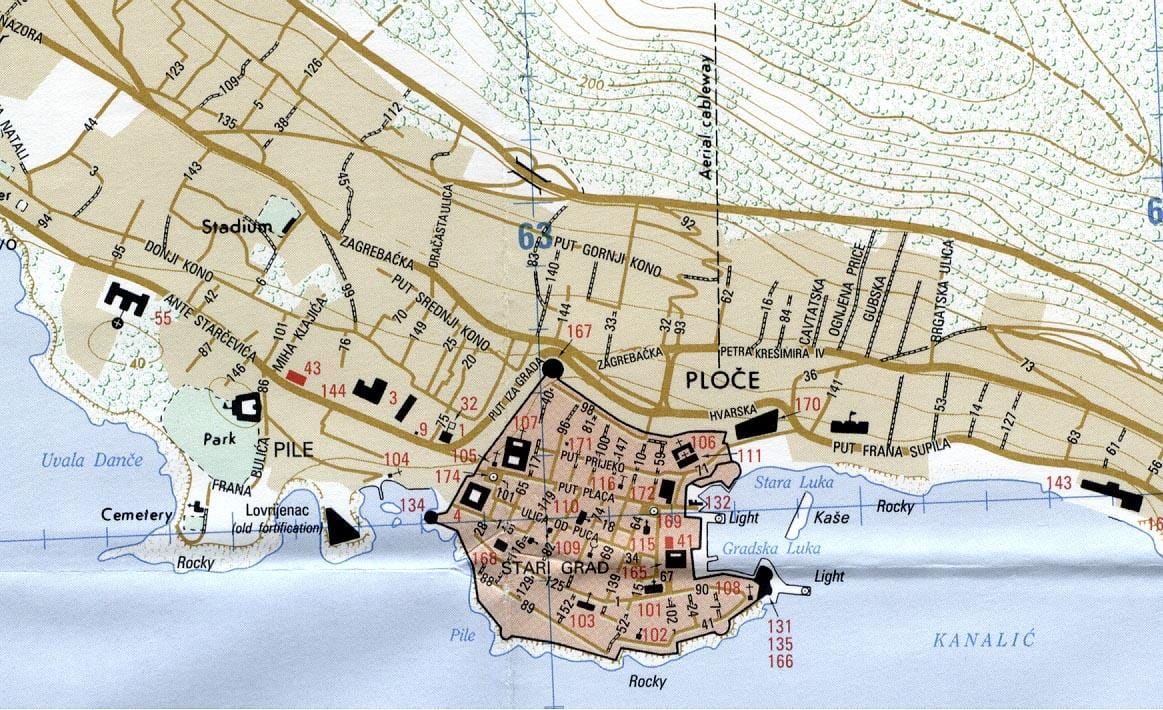 mapa de rijeka croacia