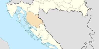 Senj croacia mapa